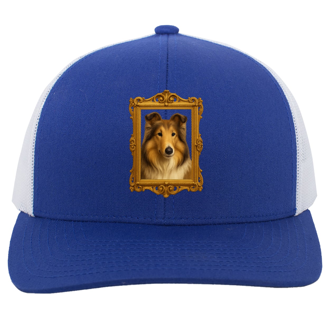 104C Trucker Snap Back - Royal/White