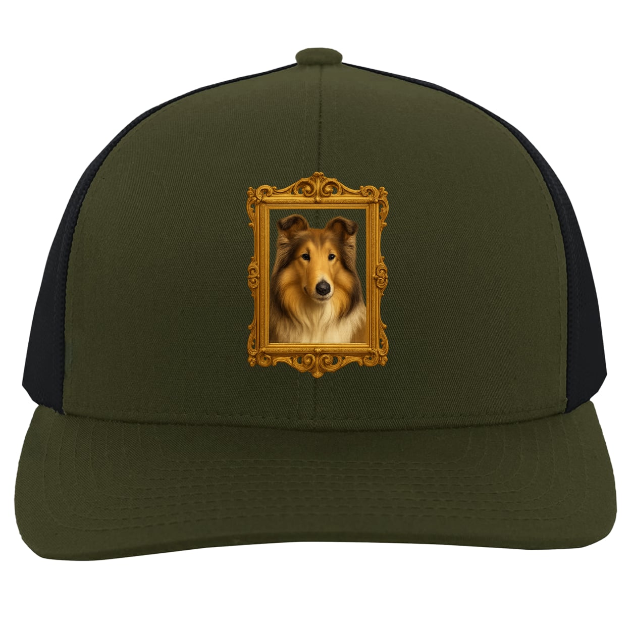 104C Trucker Snap Back - Moss/Charcoal
