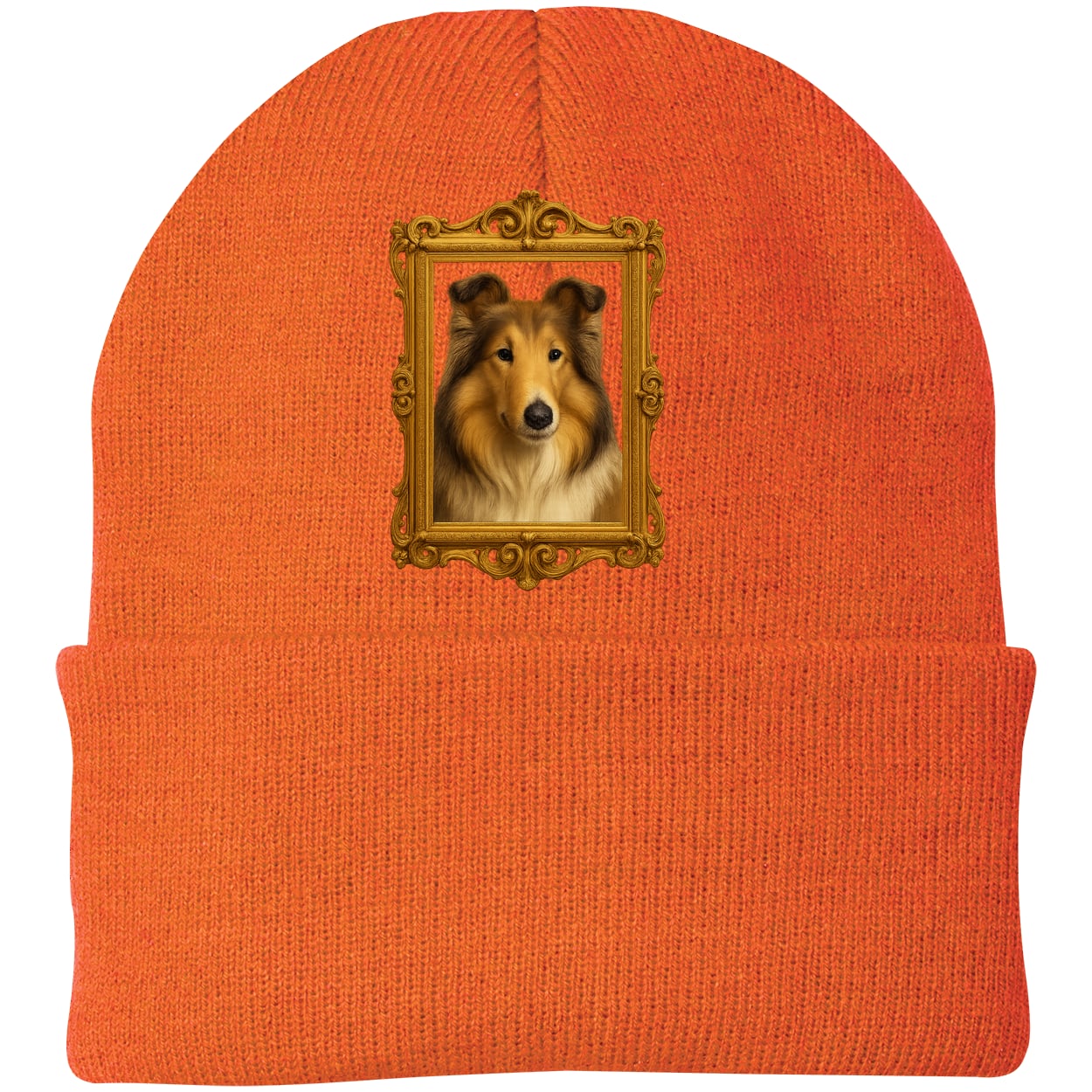 CP90 Port & Company Knit Beanie - Neon Orange