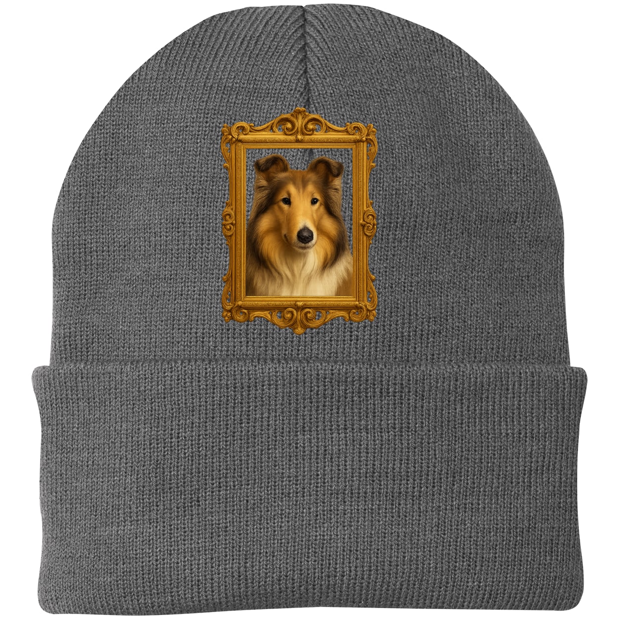 CP90 Port & Company Knit Beanie - Athletic Oxford
