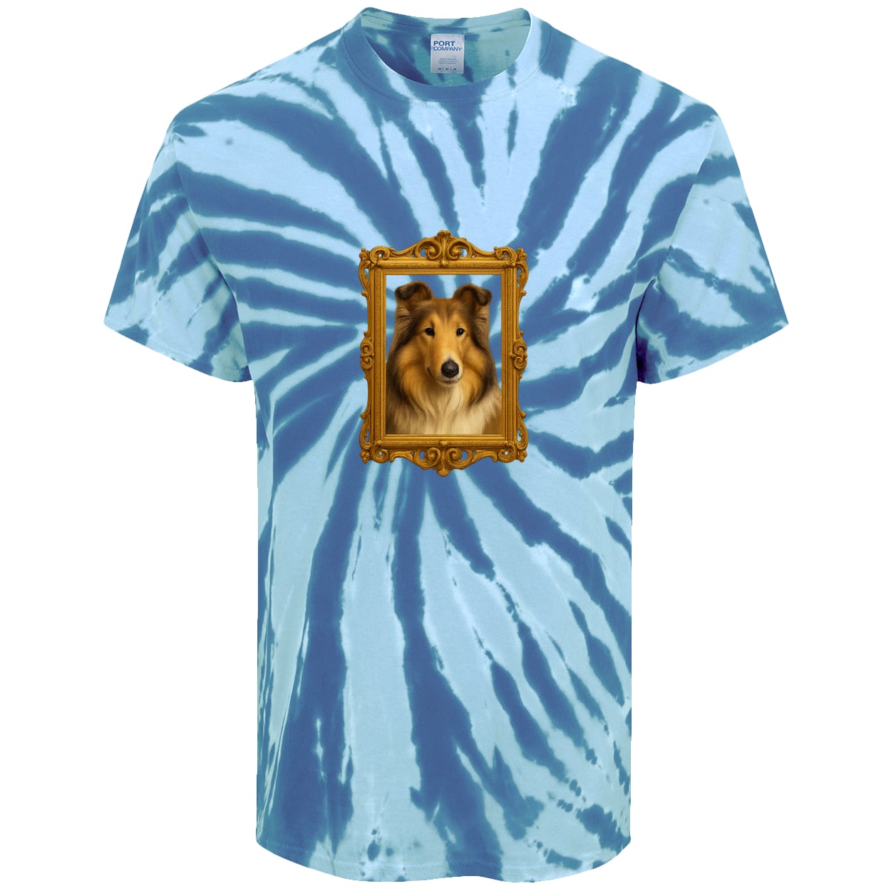 PC147 Port & Company Tie-Dye Tee - Royal