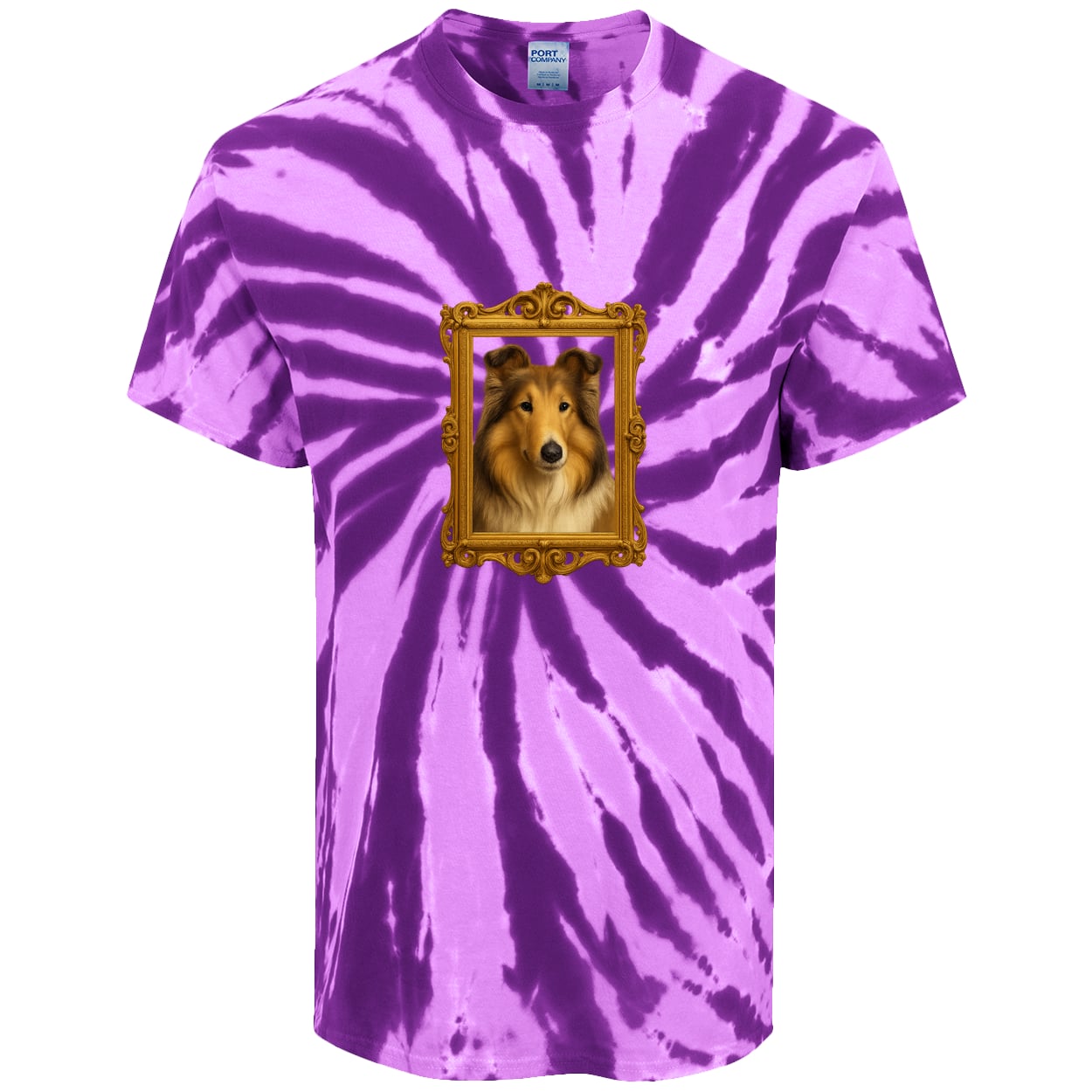 PC147 Port & Company Tie-Dye Tee - Purple