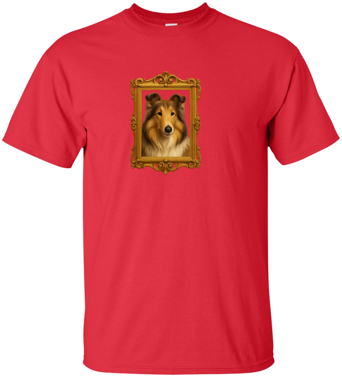 G200T Gildan Mens Tall Ultra Cotton Tee - Red