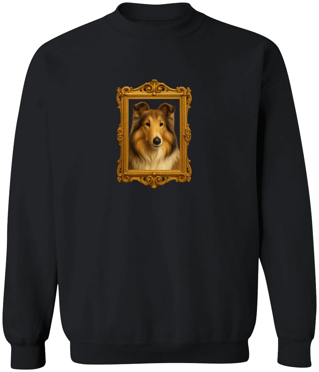 G180 Gildan Crewneck Pullover Sweatshirt - Black