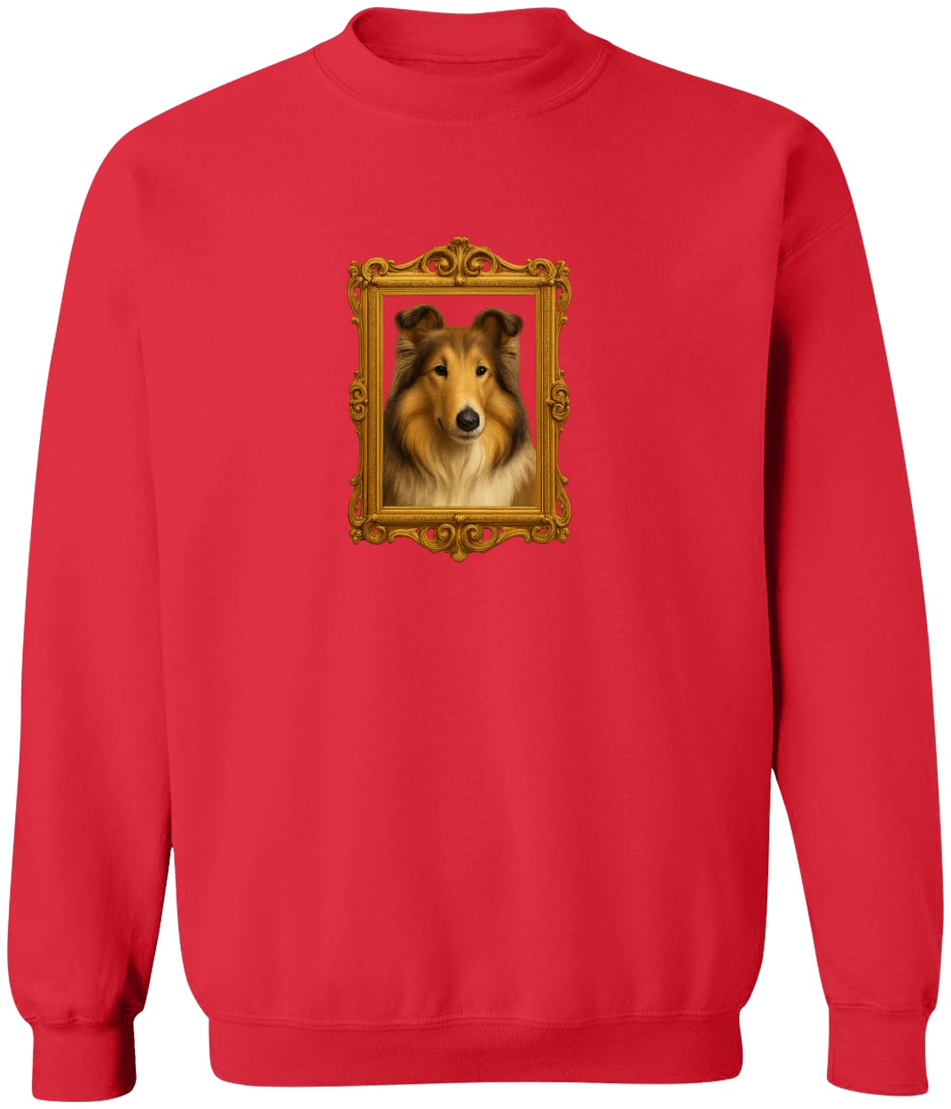 G180 Gildan Crewneck Pullover Sweatshirt - Red
