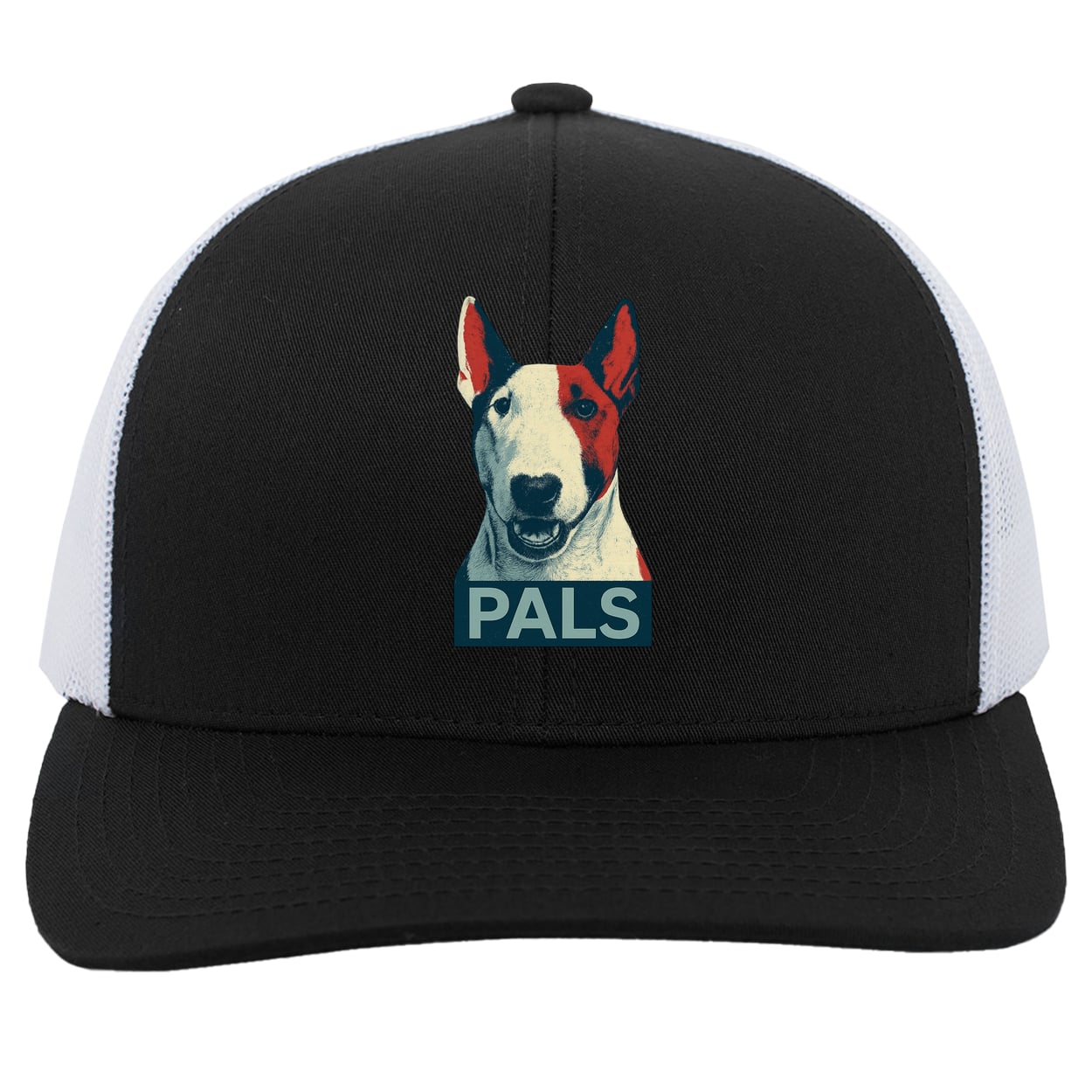 104C Trucker Snap Back - Black/White