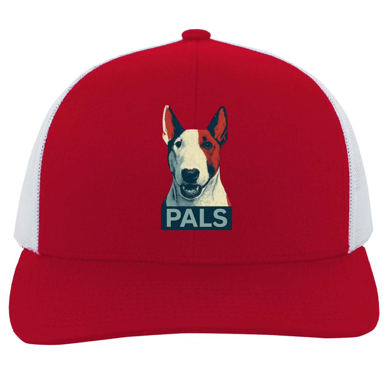 104C Trucker Snap Back - Red/White