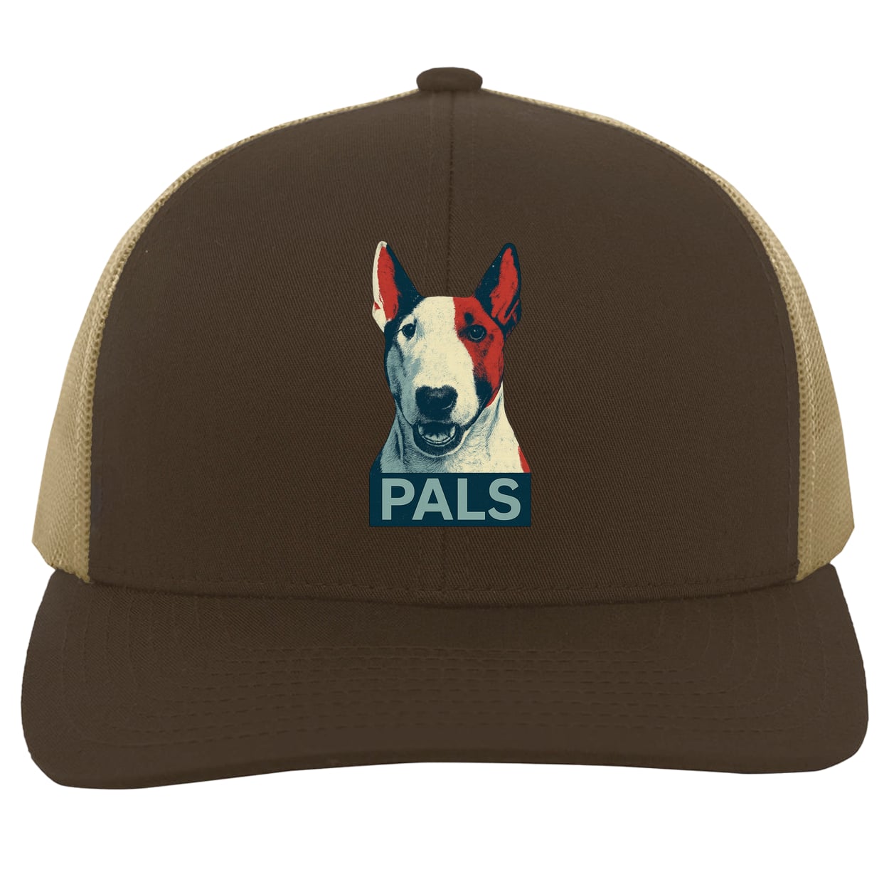 104C Trucker Snap Back - Brown/Khaki