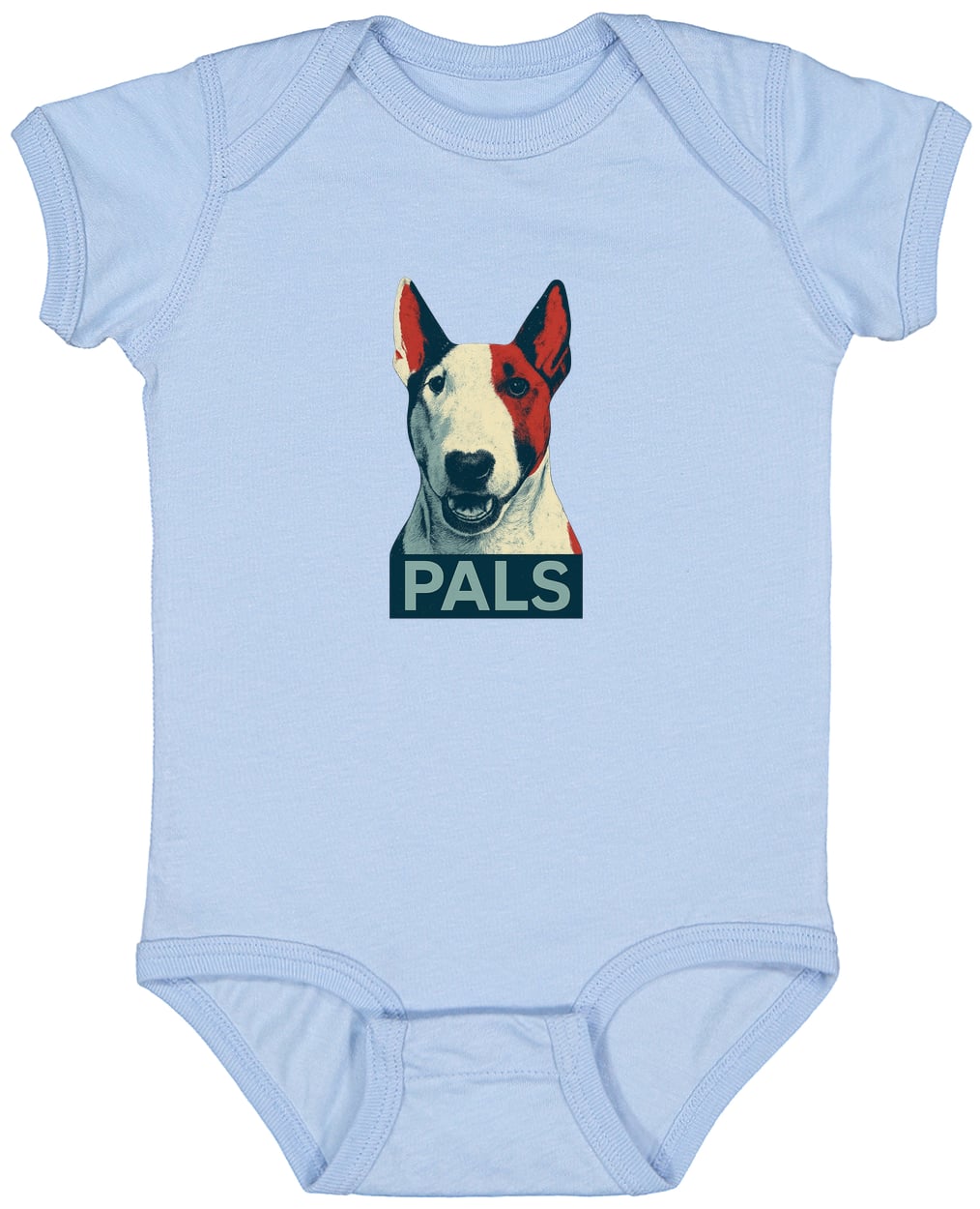 4424 Infant Fine Jersey Bodysuit - Light Blue
