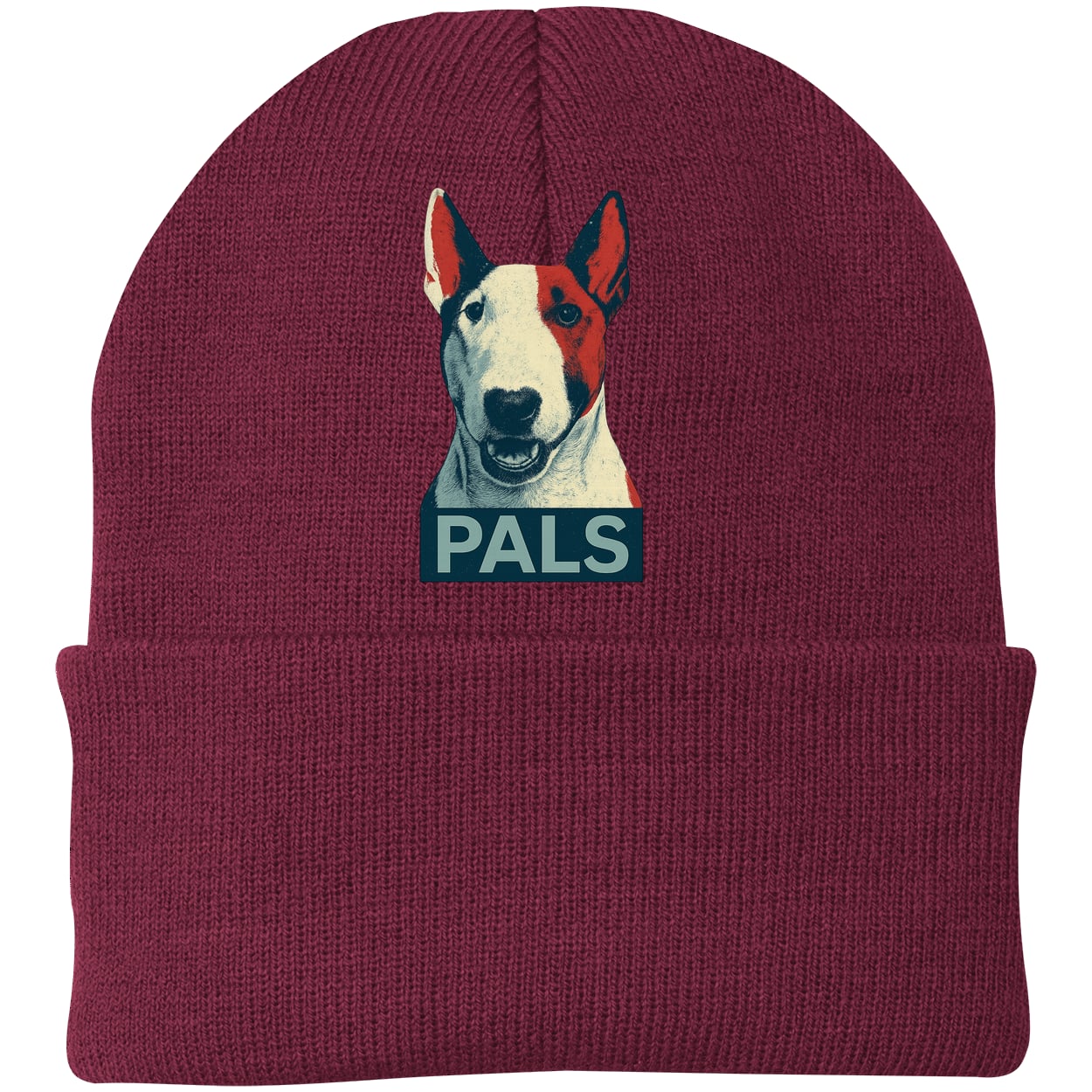 CP90 Port & Company Knit Beanie - Maroon