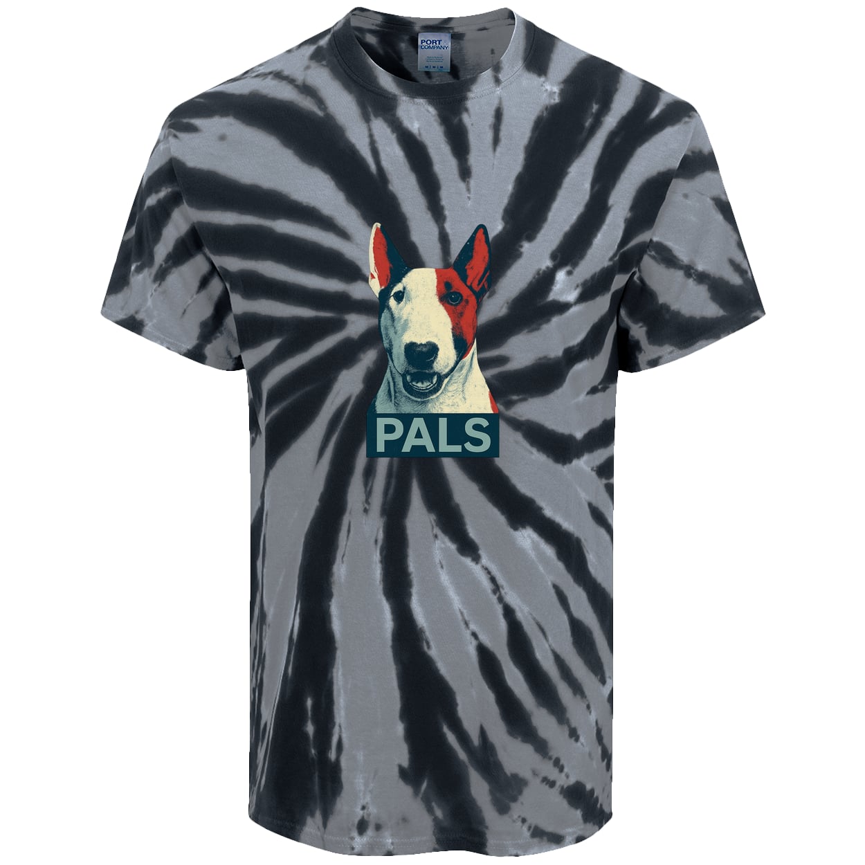 PC147 Port & Company Tie-Dye Tee - Black