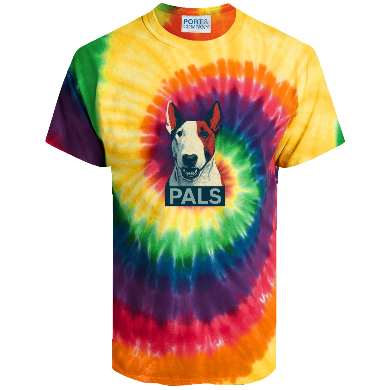 PC147 Port & Company Tie-Dye Tee - Rainbow