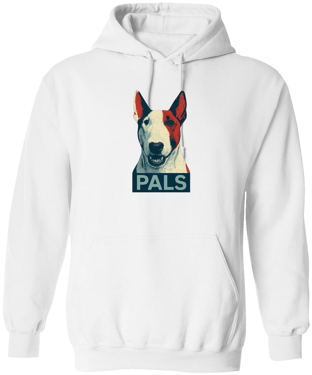 G185 Gildan Pullover Hoodie - White