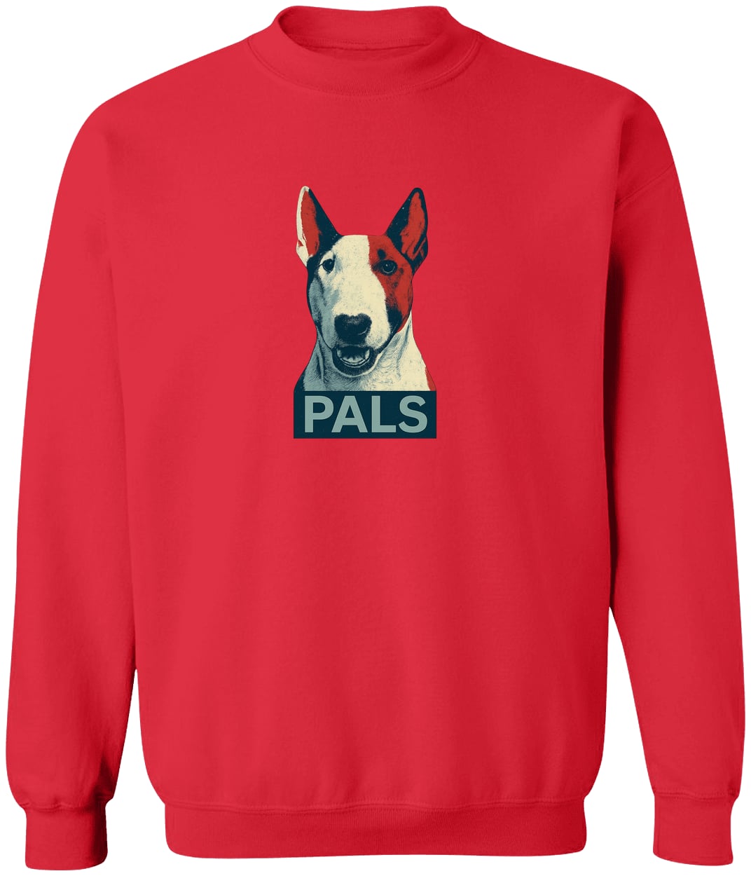 G180 Gildan Crewneck Pullover Sweatshirt - Red