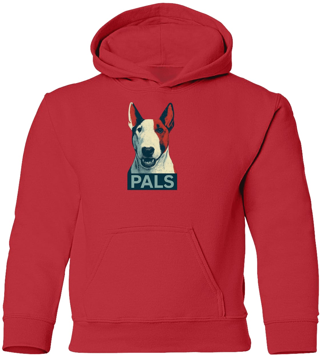 G185B Gildan Youth Pullover Hoodie - Red
