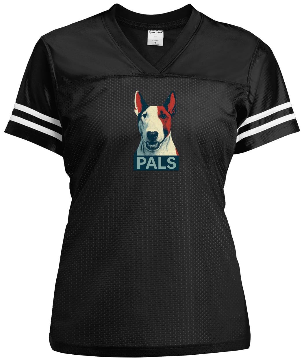 LST307 Sport-Tek Ladies' Replica Jersey - Black/White