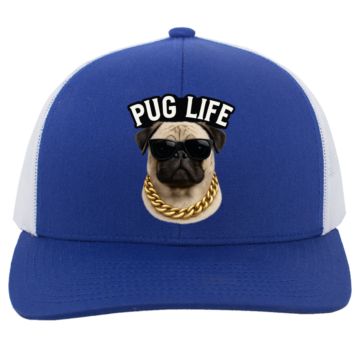 104C Trucker Snap Back - Royal/White