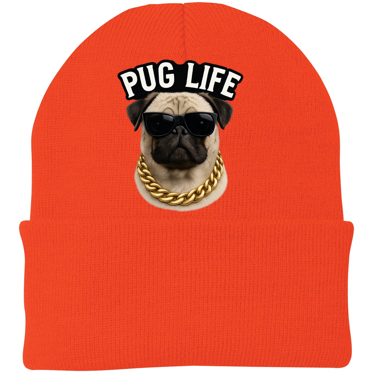 CP90 Port & Company Knit Beanie - Athletic Orange
