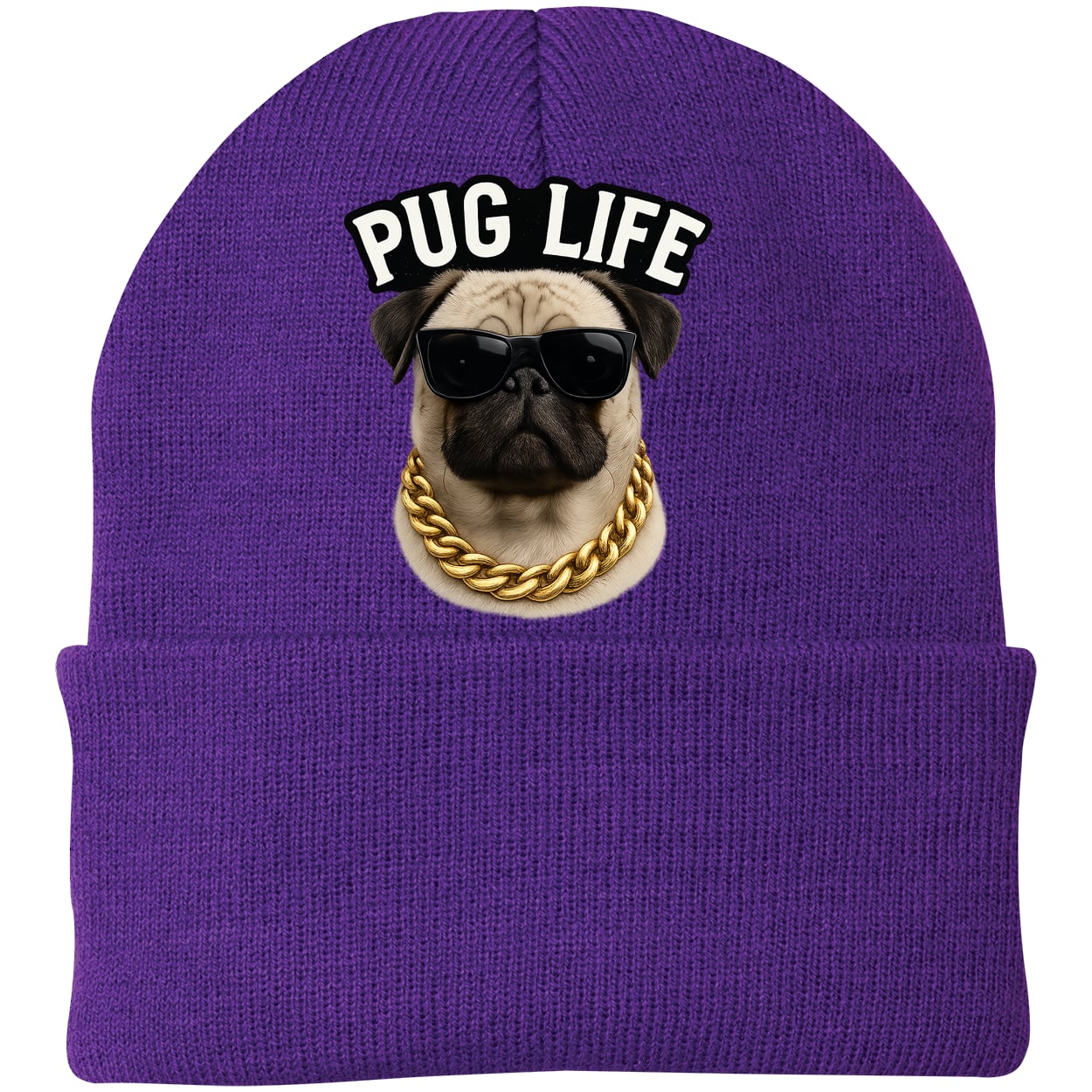 CP90 Port & Company Knit Beanie - Athletic Purple