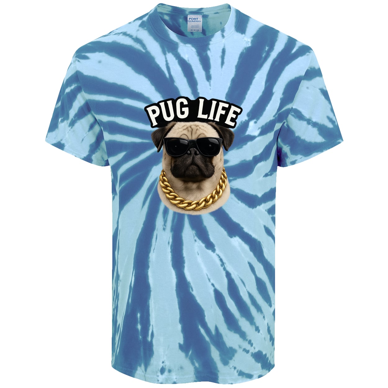 PC147 Port & Company Tie-Dye Tee - Royal