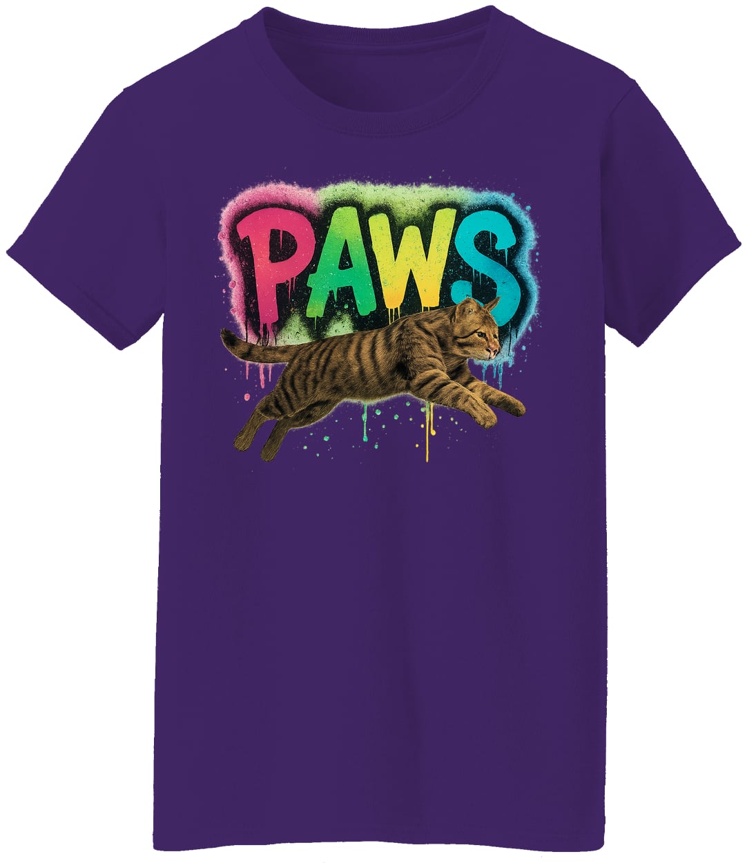 G500L Ladies' 5.3 oz. T-Shirt - Purple
