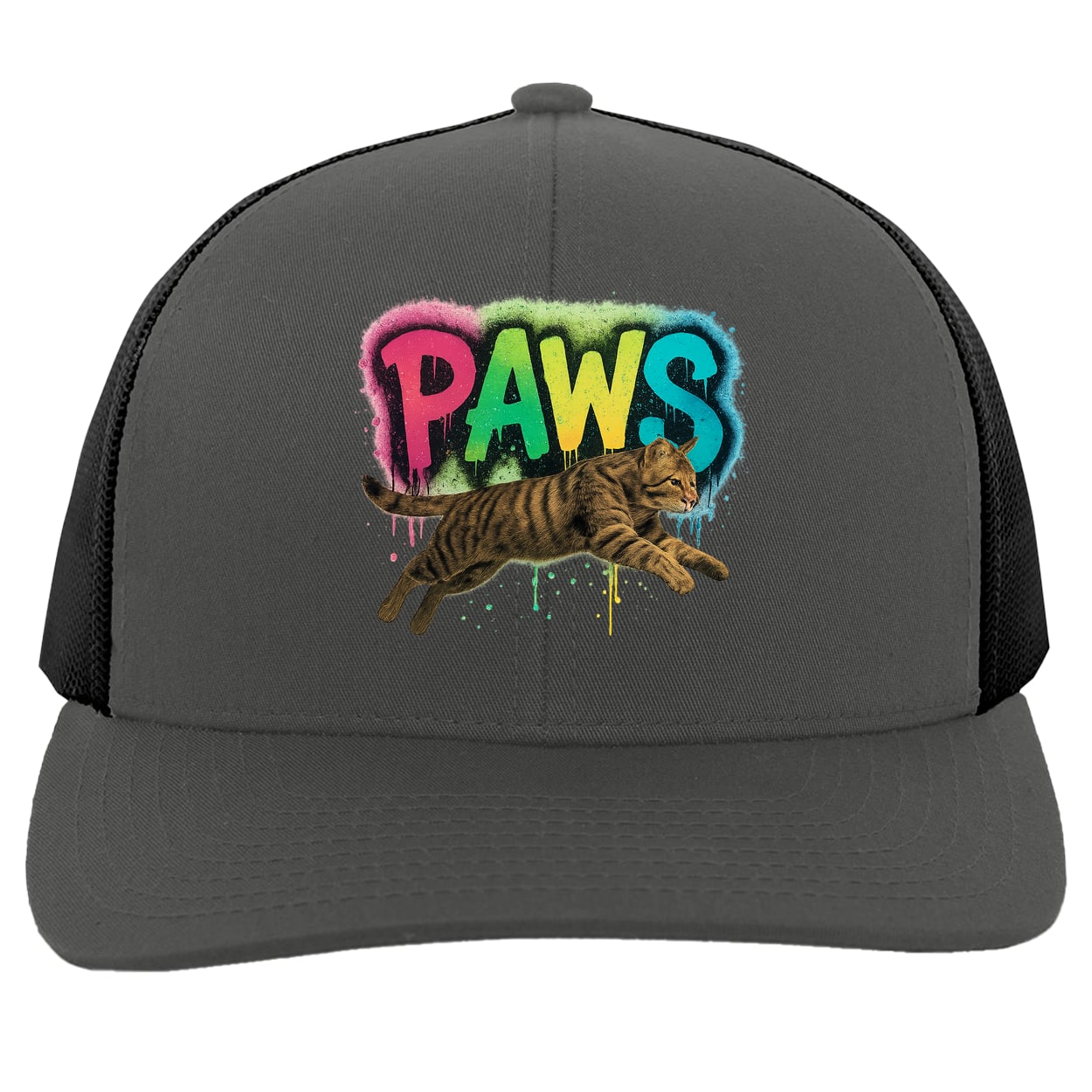 104C Trucker Snap Back - Graphite/Black