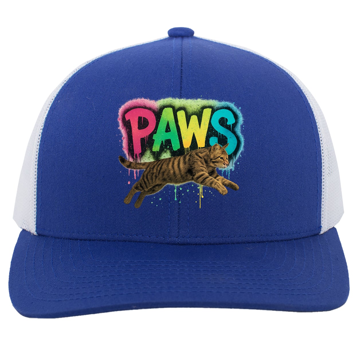 104C Trucker Snap Back - Royal/White