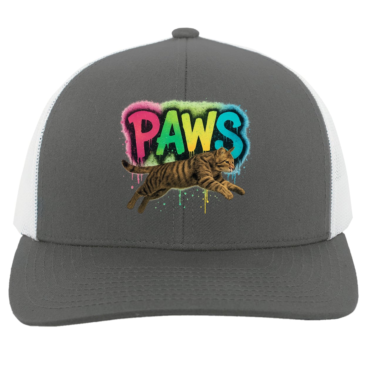 104C Trucker Snap Back - Graphite/White
