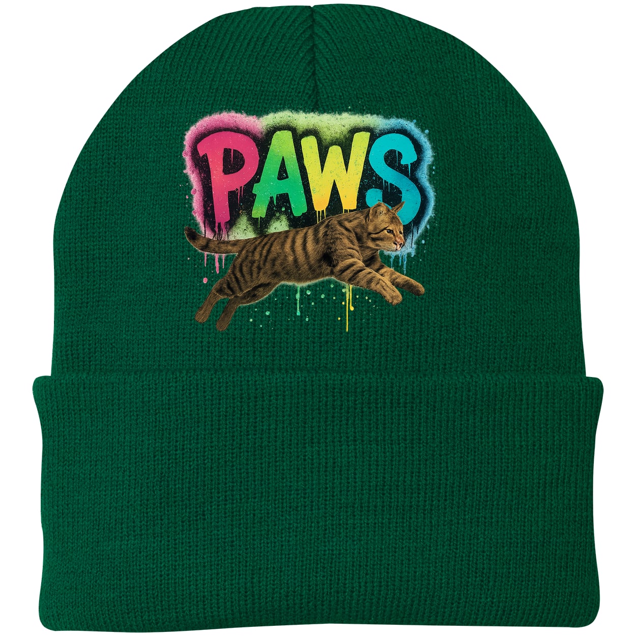 CP90 Port & Company Knit Beanie - Athletic Green