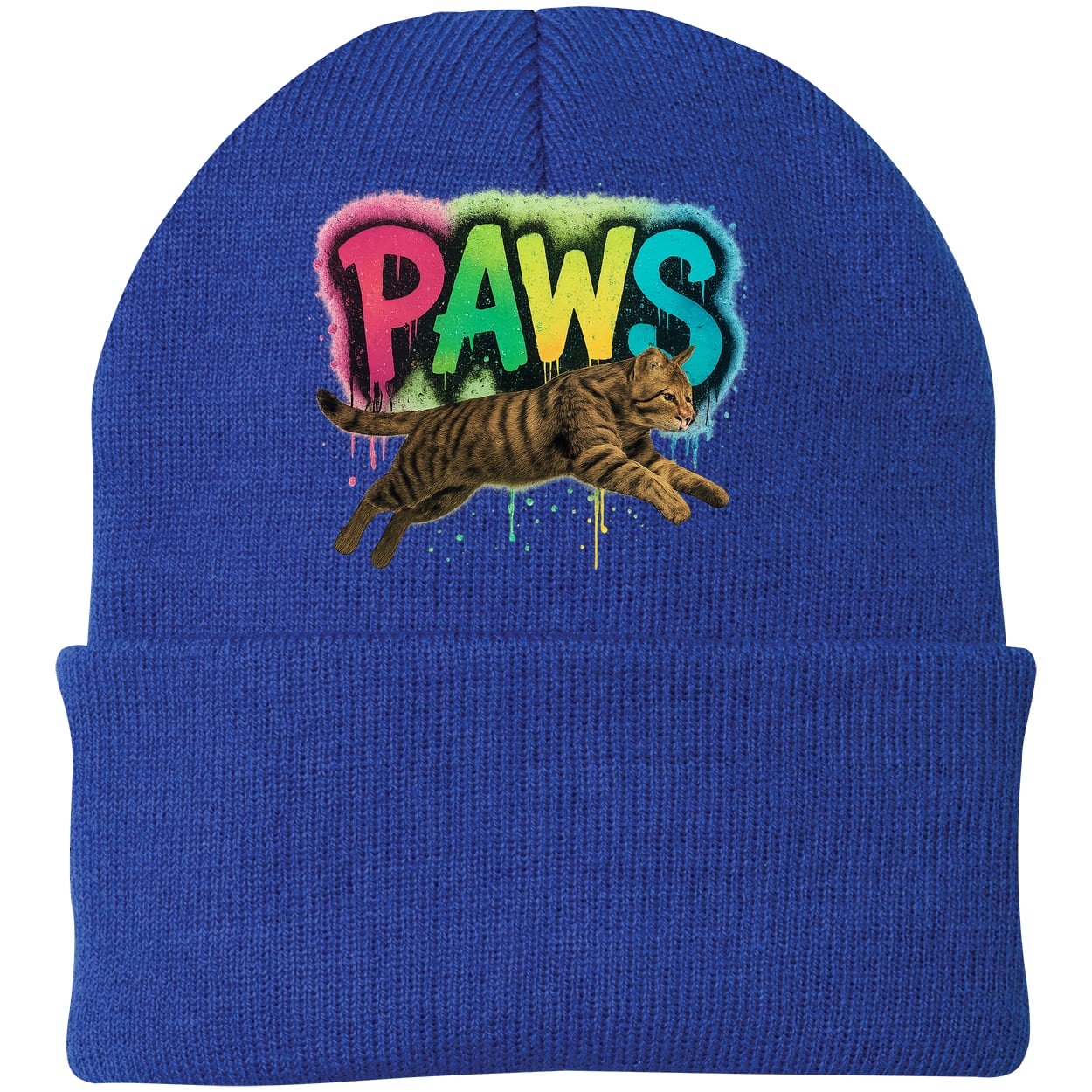 CP90 Port & Company Knit Beanie - Athletic Royal