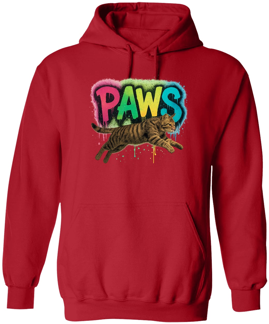 G185 Gildan Pullover Hoodie - Red