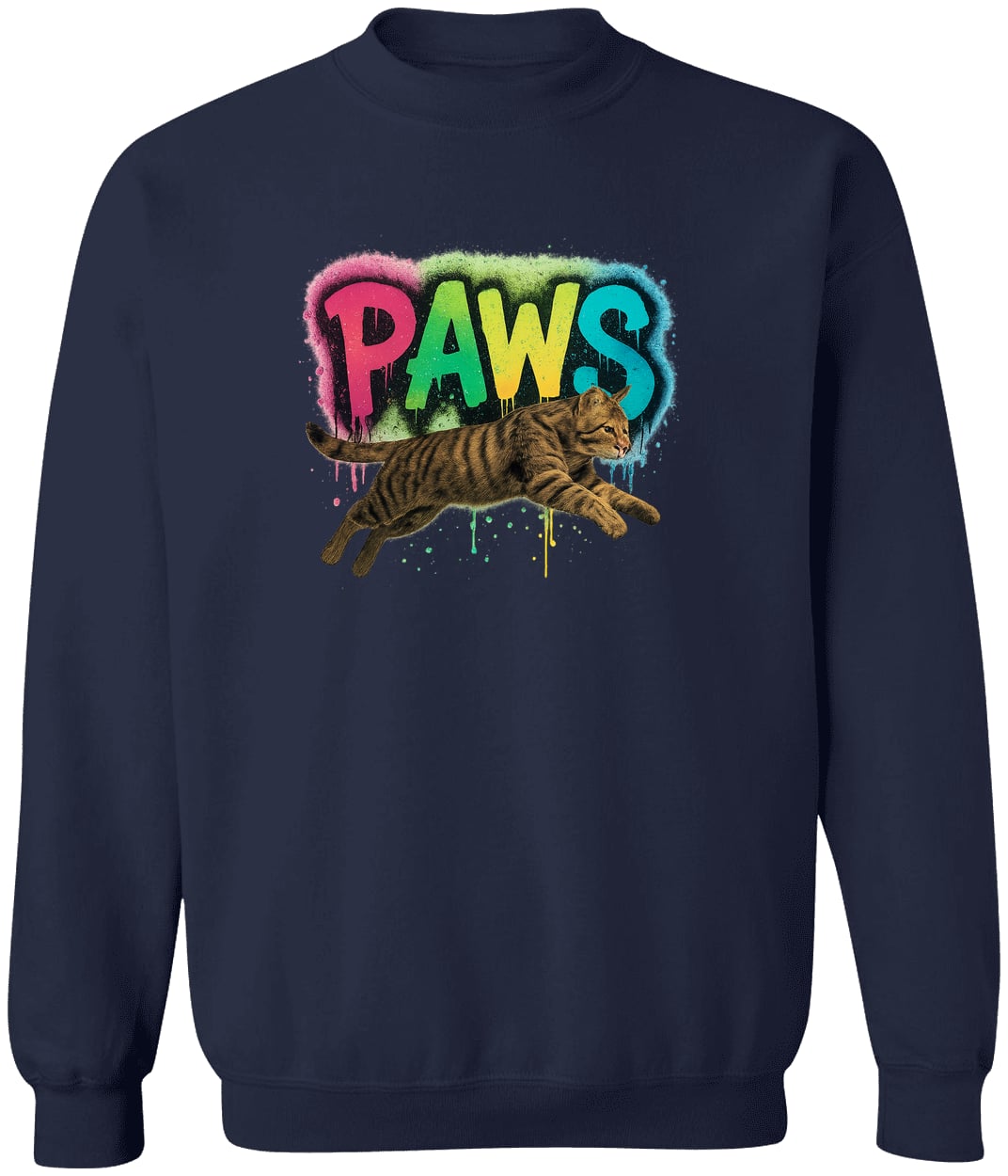 G180 Gildan Crewneck Pullover Sweatshirt - Navy