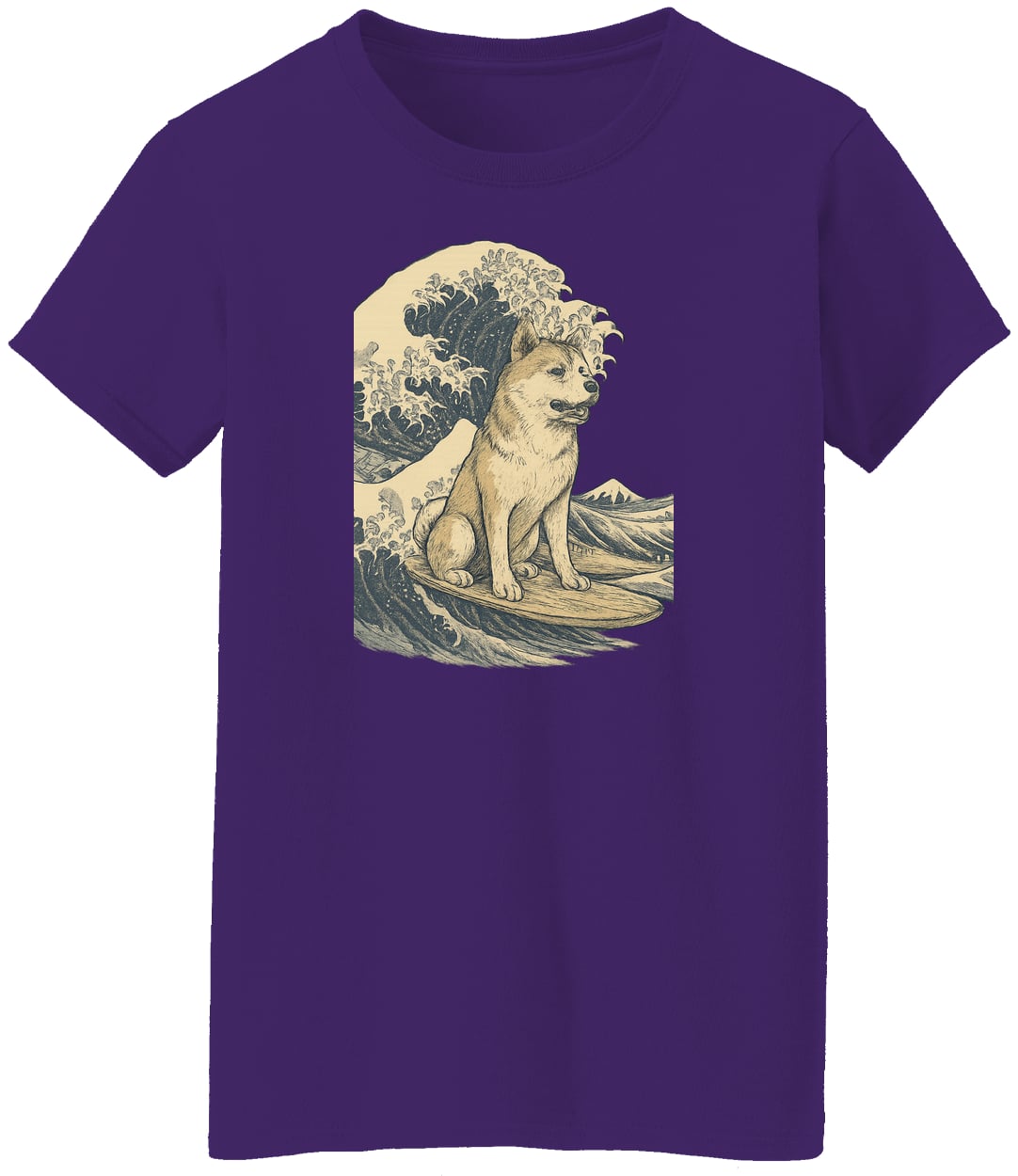 G500L Ladies' 5.3 oz. T-Shirt - Purple