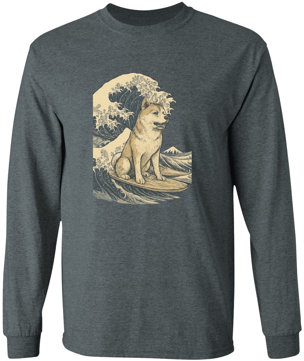 G540 LS T-Shirt 5.3 oz. - Dark Heather