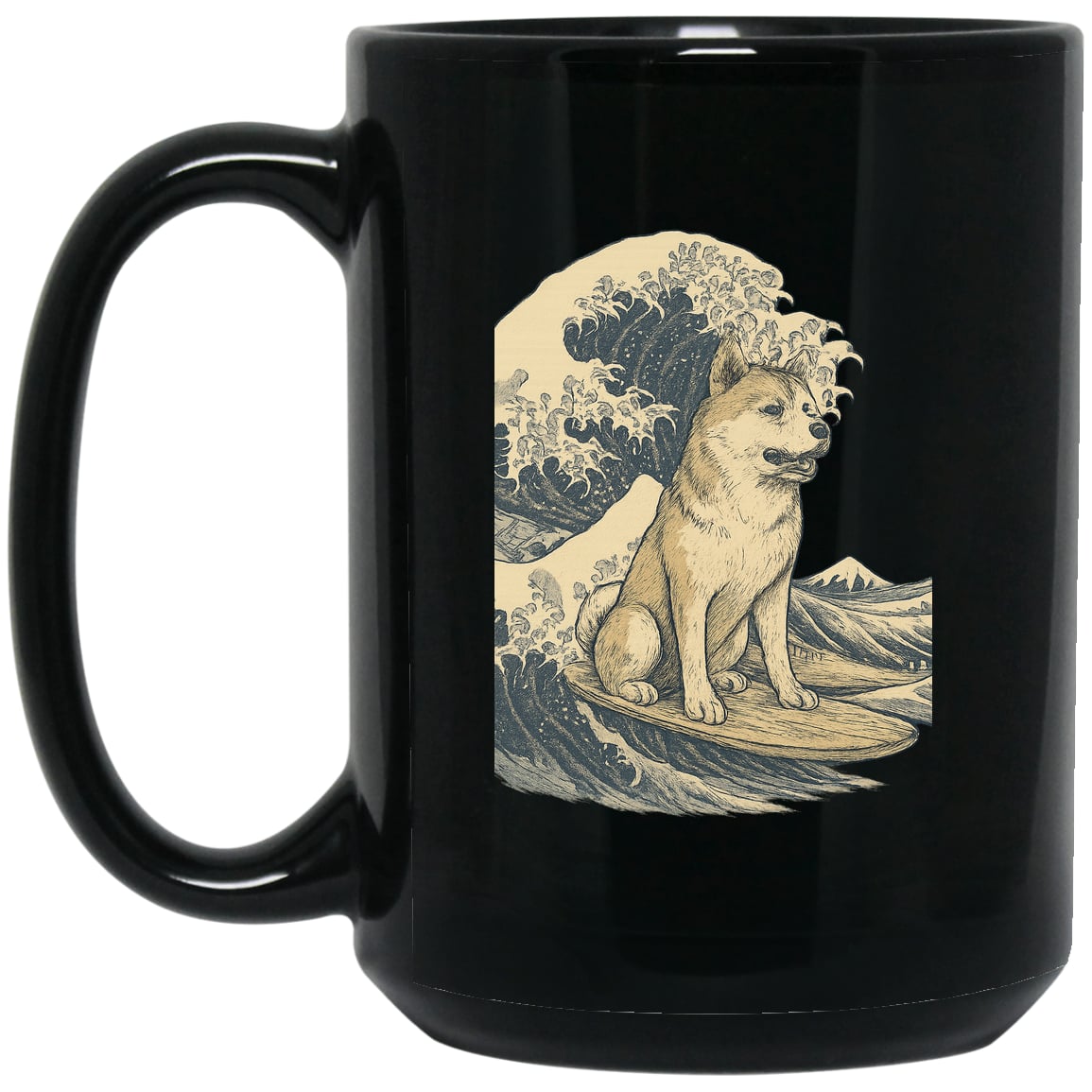 BM15OZ 15oz Black Mug Design Preview