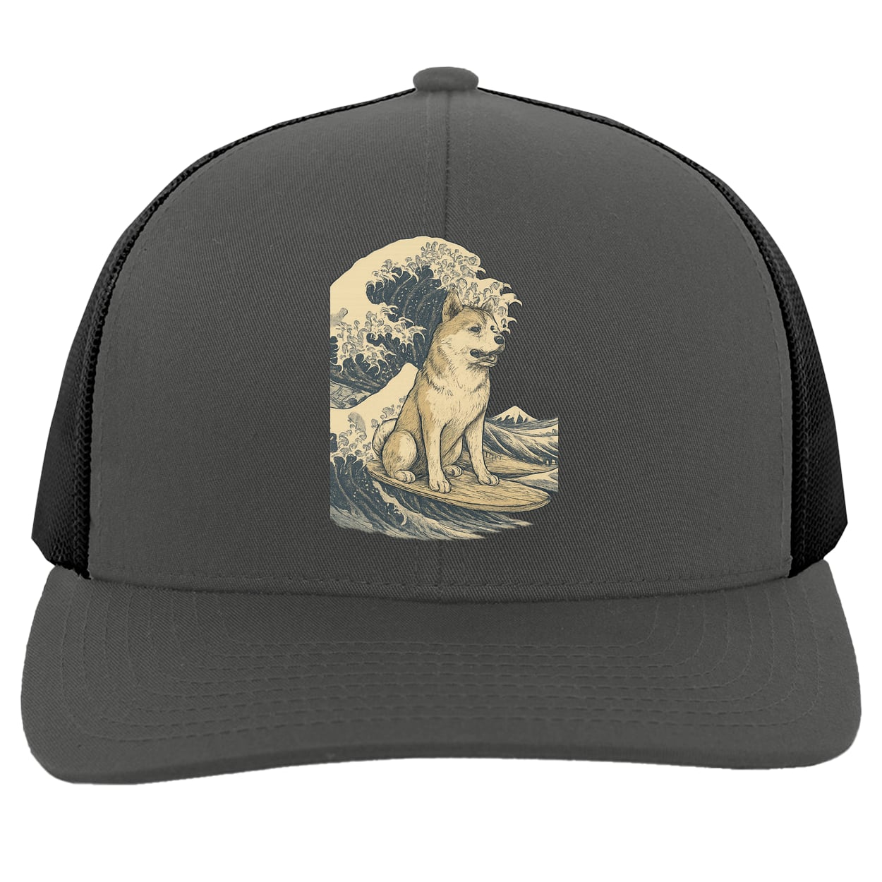 104C Trucker Snap Back - Graphite/Black