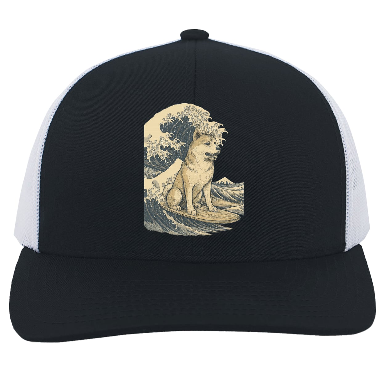 104C Trucker Snap Back - Navy/White