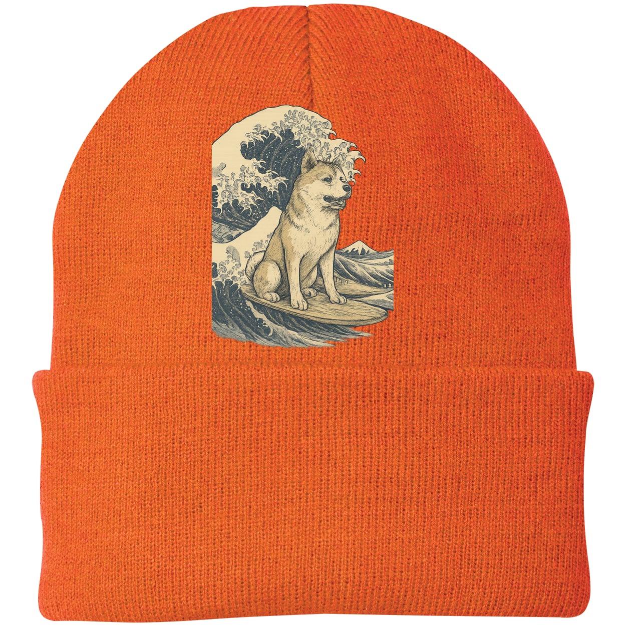 CP90 Port & Company Knit Beanie - Neon Orange