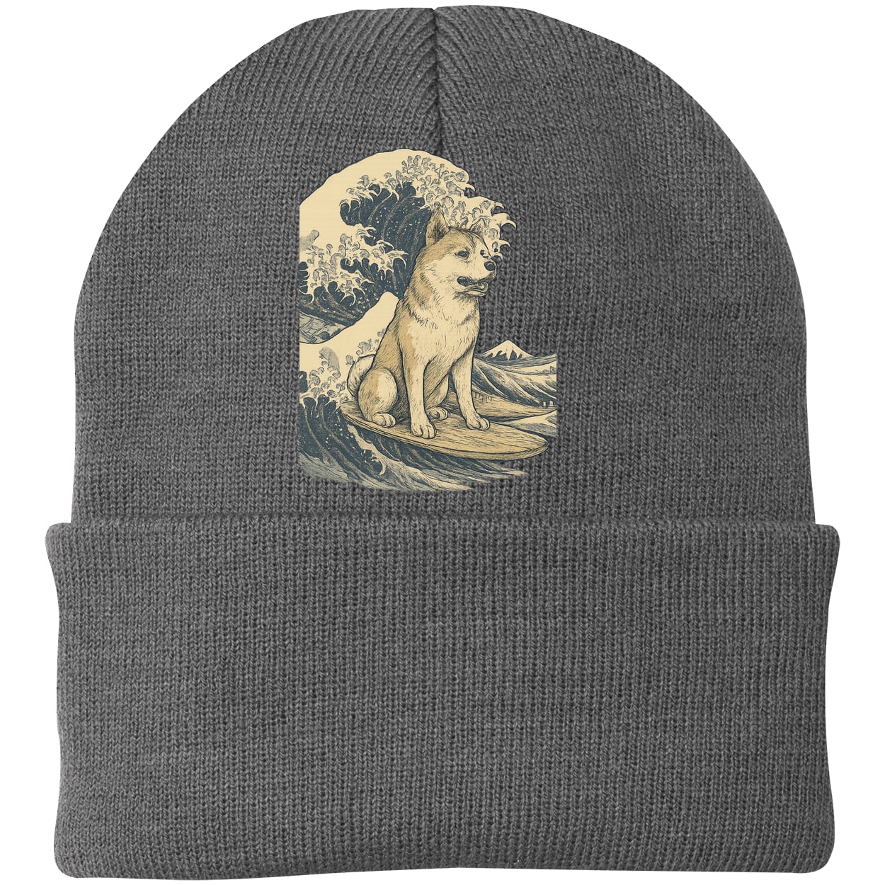CP90 Port & Company Knit Beanie - Athletic Oxford