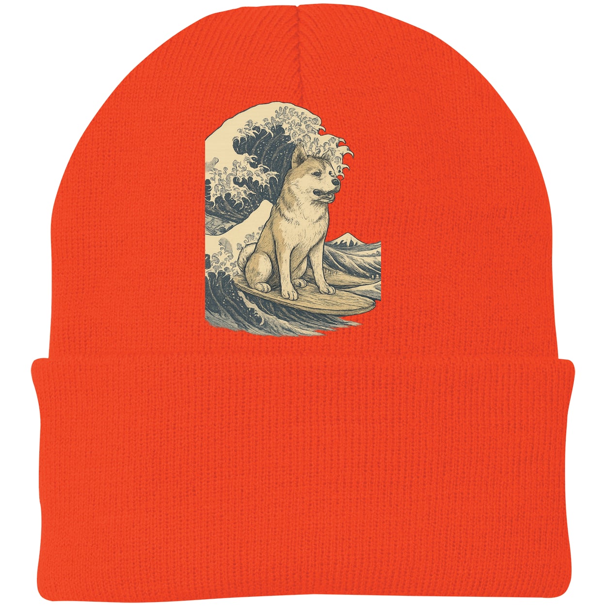 CP90 Port & Company Knit Beanie - Athletic Orange
