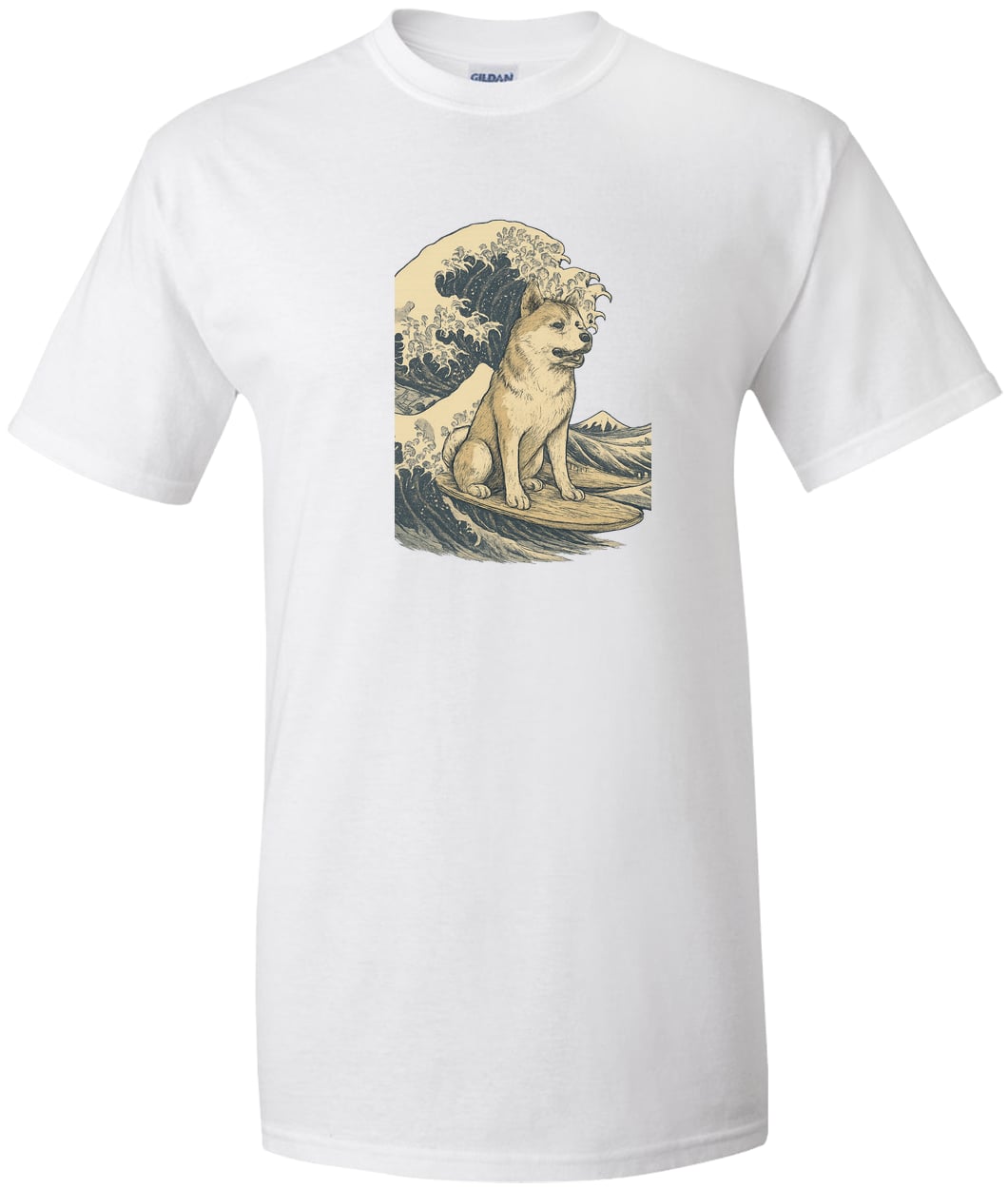 G200T Gildan Mens Tall Ultra Cotton Tee - White