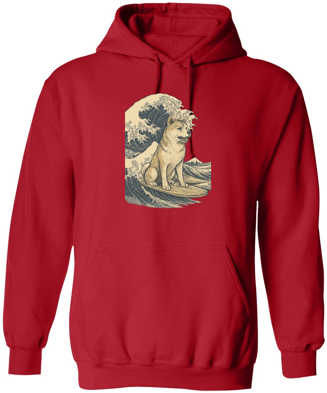 G185 Gildan Pullover Hoodie - Red