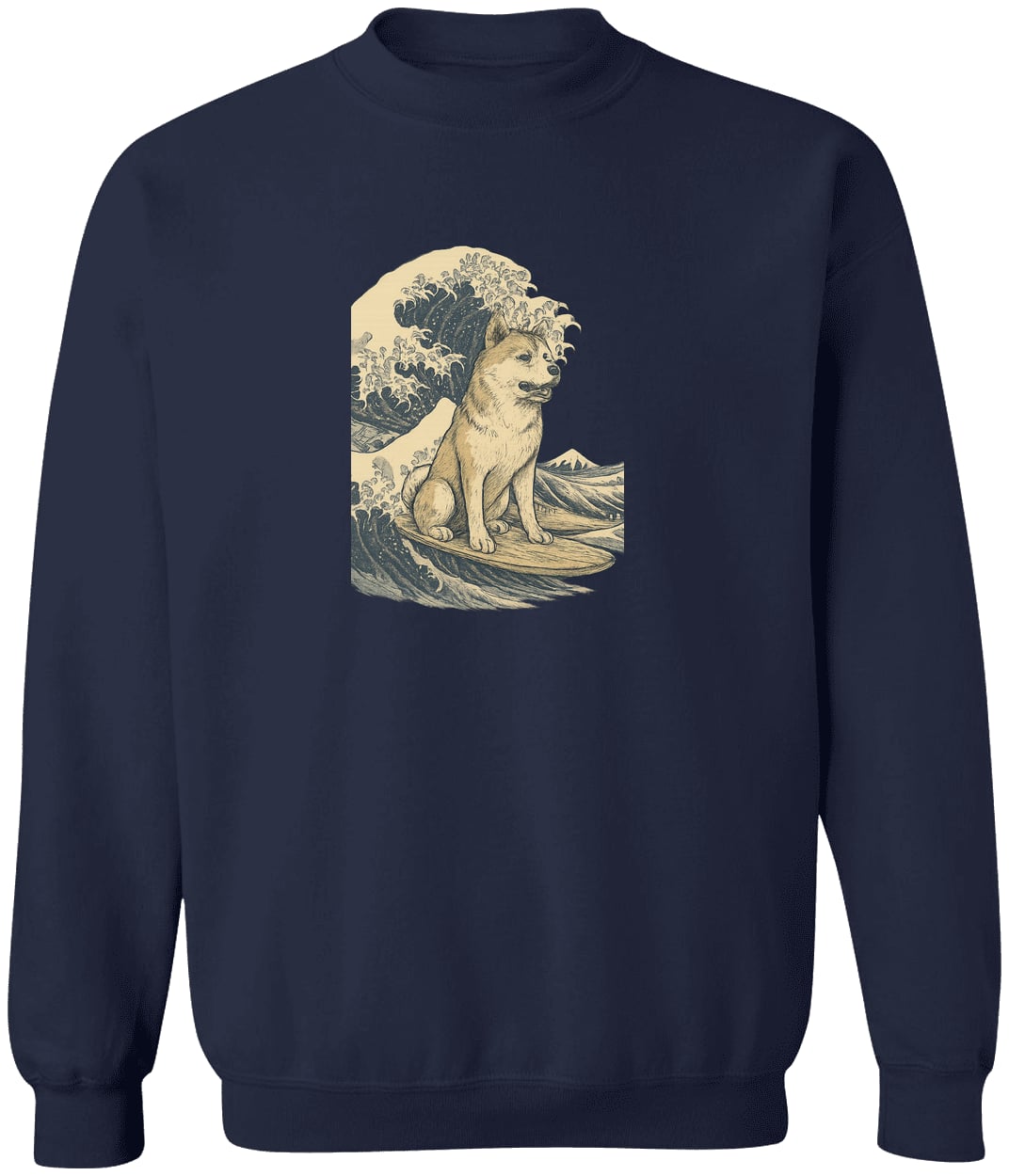 G180 Gildan Crewneck Pullover Sweatshirt - Navy