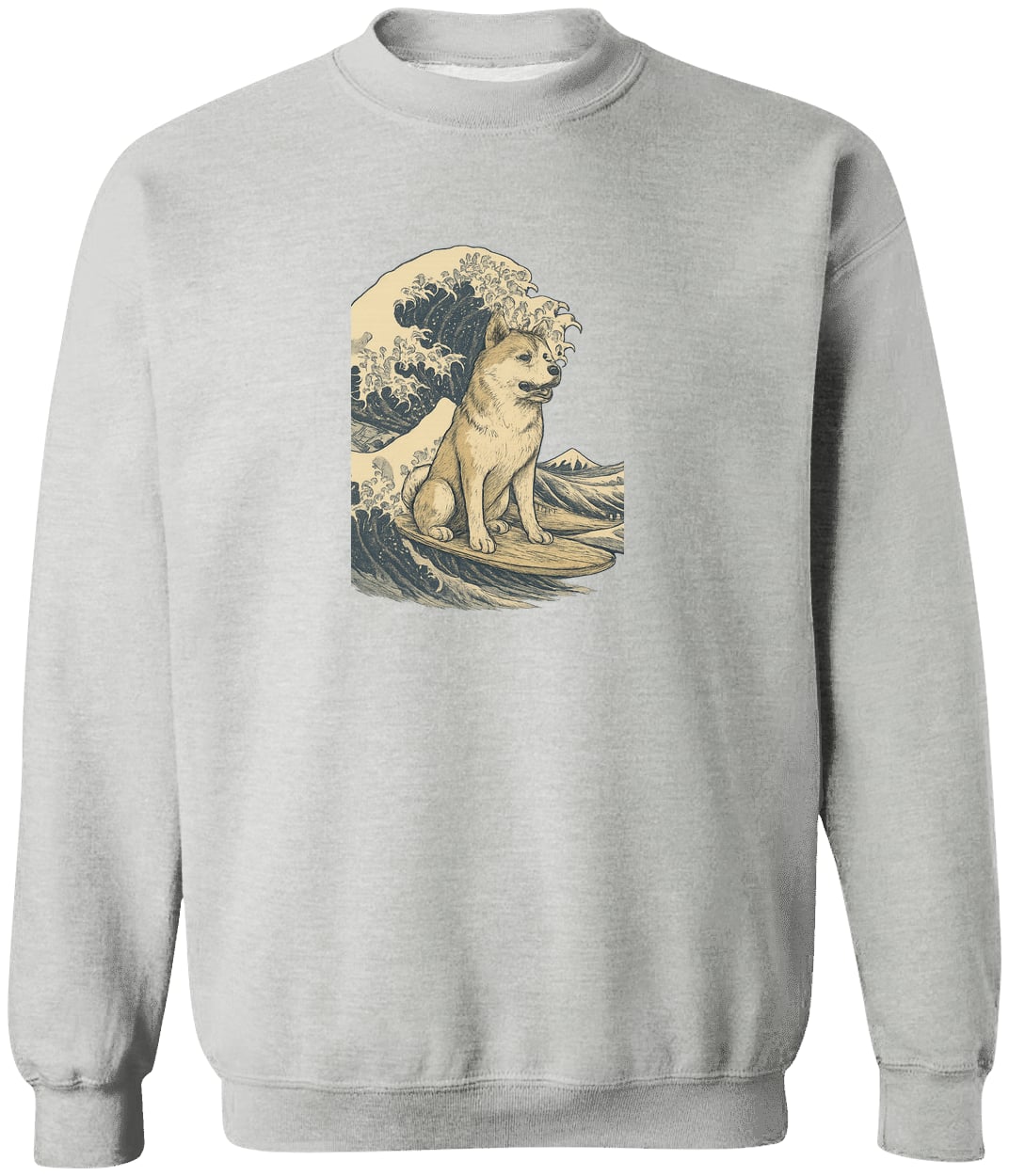 G180 Gildan Crewneck Pullover Sweatshirt - Sport Grey