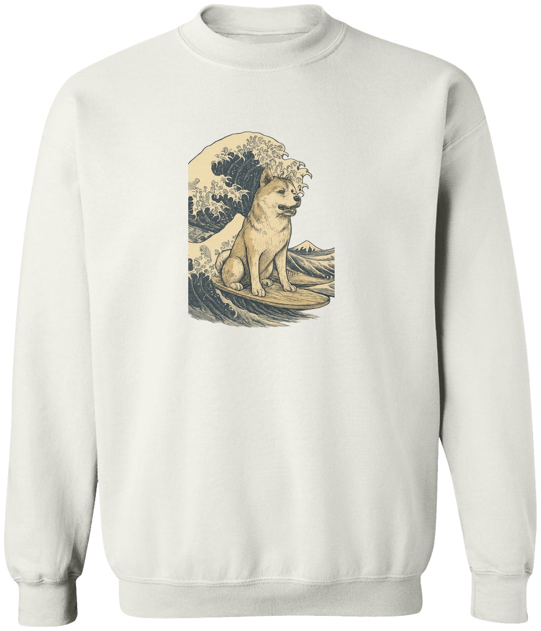 G180 Gildan Crewneck Pullover Sweatshirt - White