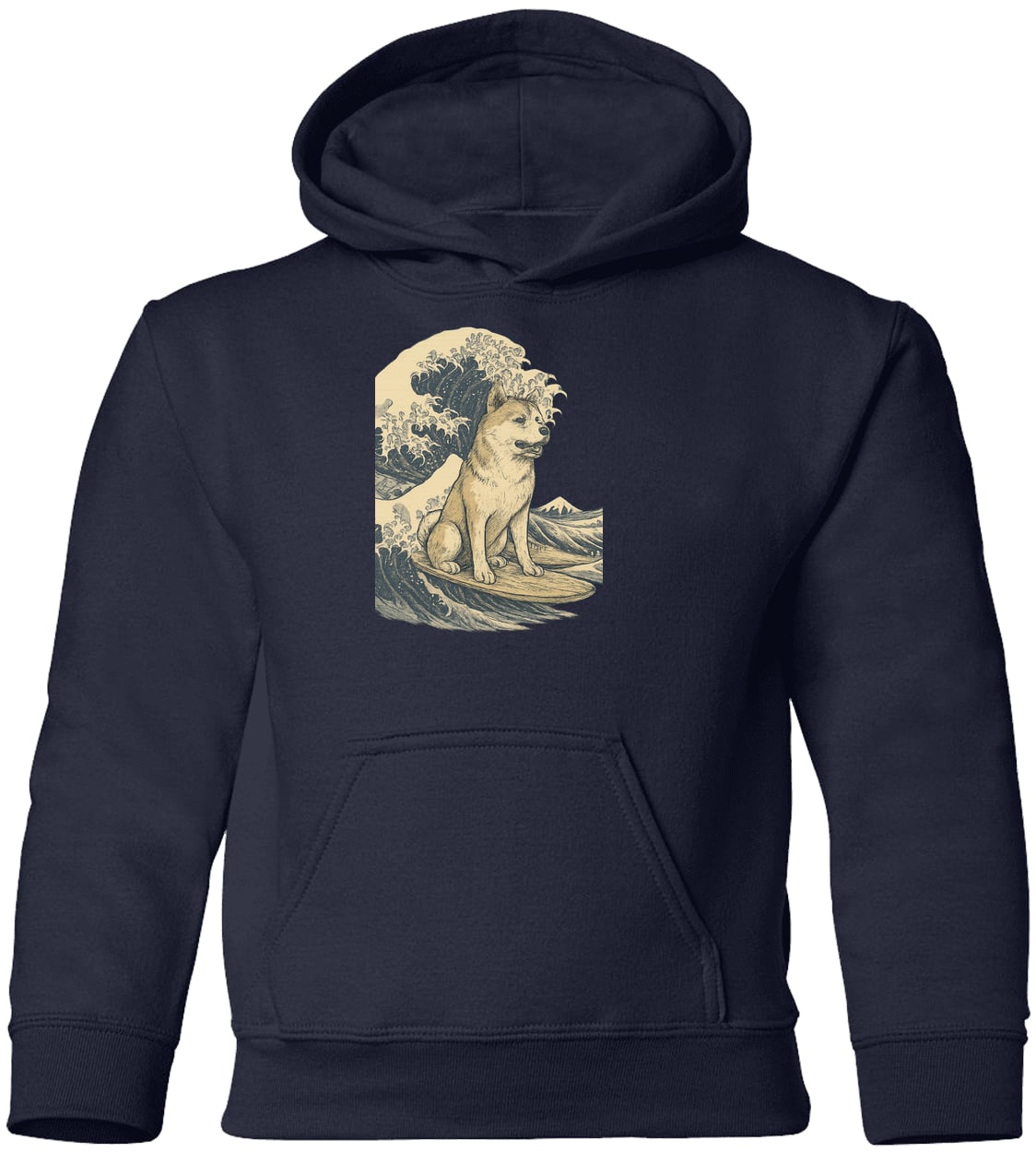 G185B Gildan Youth Pullover Hoodie - Navy
