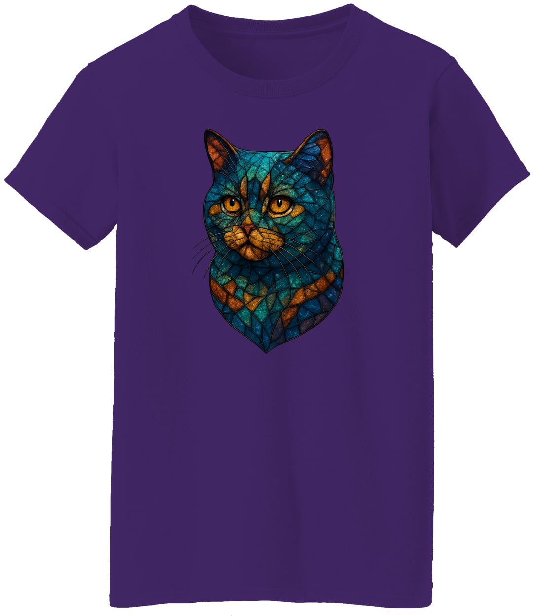G500L Ladies' 5.3 oz. T-Shirt - Purple