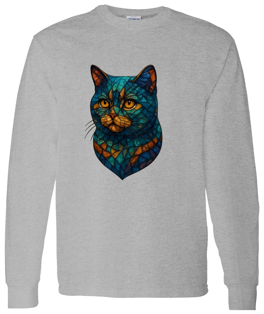 G540 LS T-Shirt 5.3 oz. - Sport Grey
