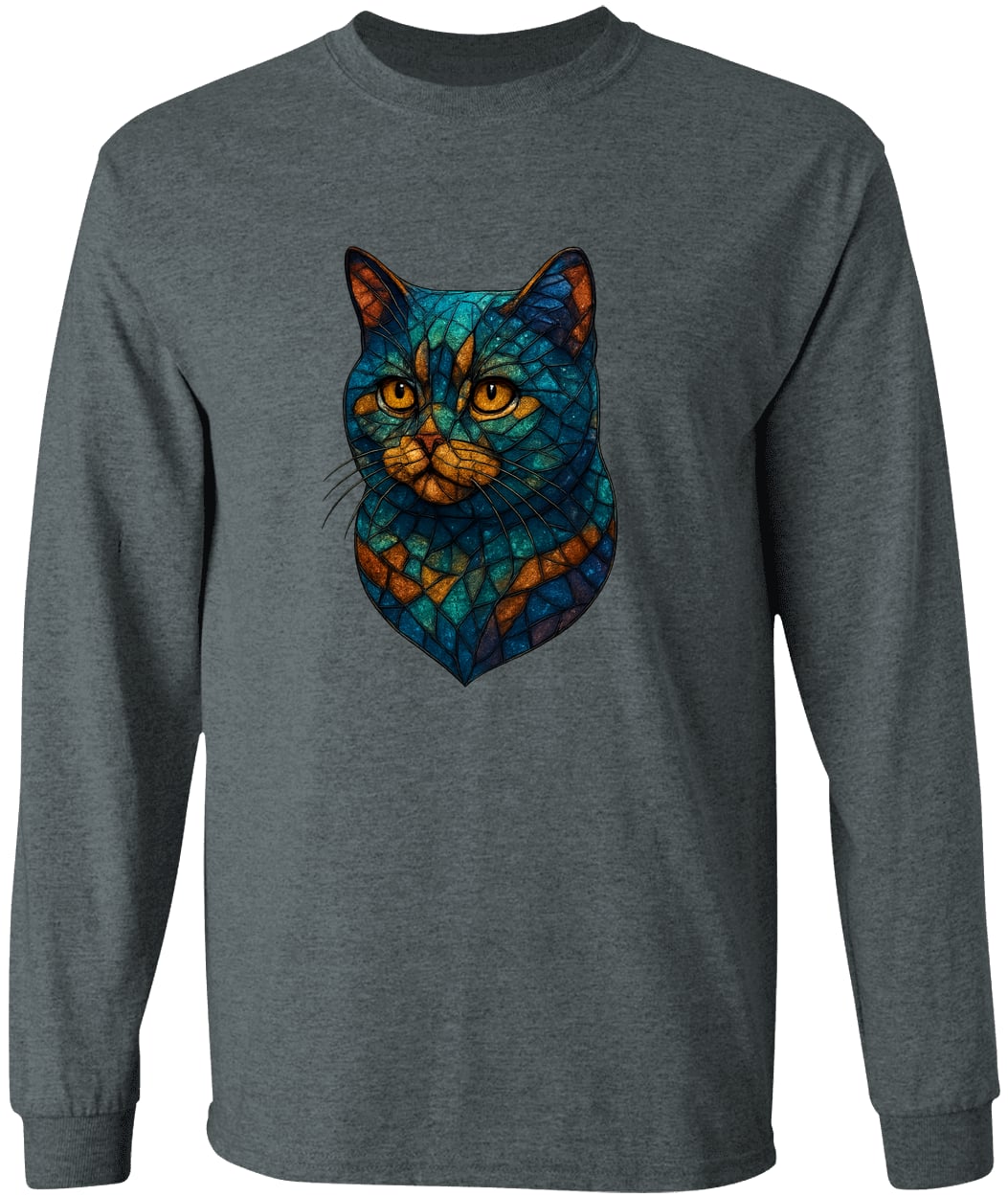 G540 LS T-Shirt 5.3 oz. - Dark Heather