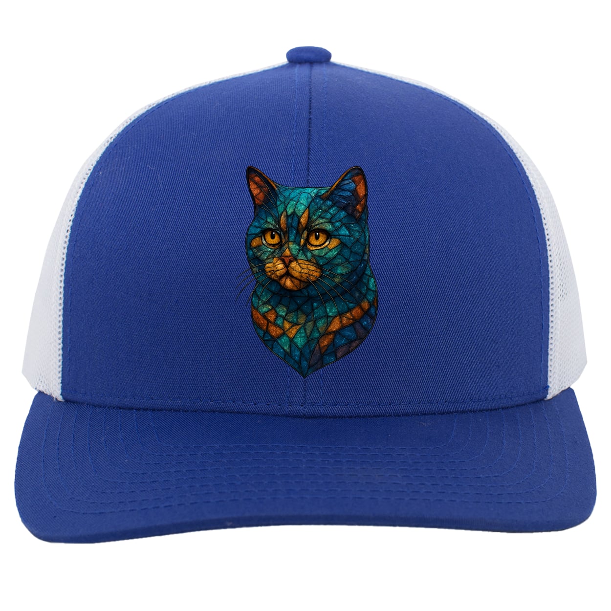 104C Trucker Snap Back - Royal/White